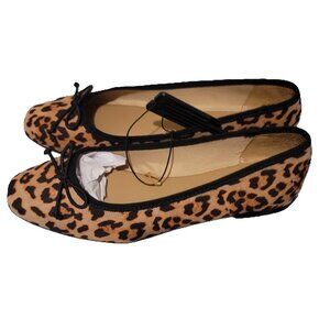 Time and Tru Leopard Woman Shoes Size 9. 5 Memory Foam Flats